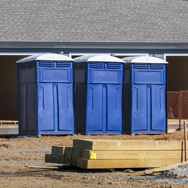 how do you ensure the porta potties are secure and safe from vandalism during an event in Lake Elmore